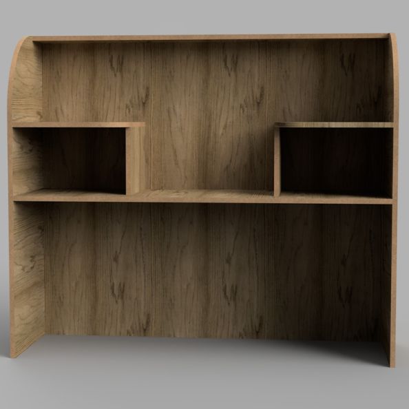 ASD Intermediate Workstation c/w Shelves Size 2 - 590mm | Creative Activity