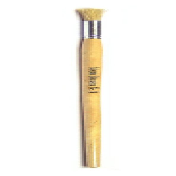 Long Handle Flat Hog Bristle Brushes Size 8 - pack of 10 | Creative Activity
