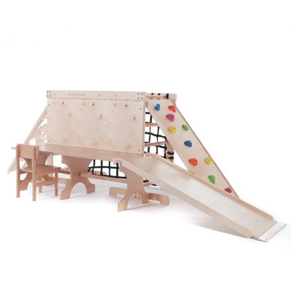 Extended Wooden Therapeutic Sensory Climb System Set | Multi-Sensory Environments | Creative Activity