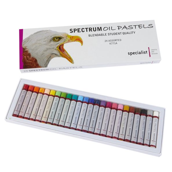 Spectrum Oil Pastels - pack of 24 | Creative Activity