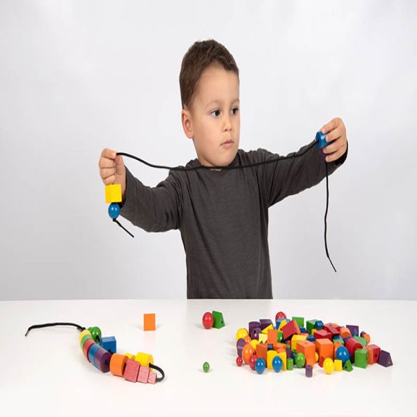 Wooden Attribute Beads  | Creative Activity