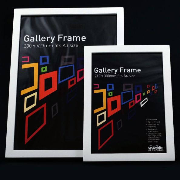 A4 Mounting Frame  21 x 29.7cm   Natural Finish | Creative Activity