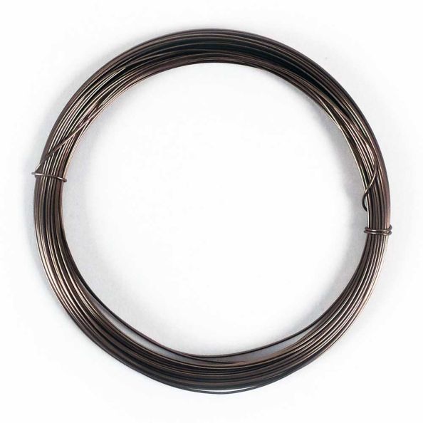Enamelled Coloured Wire 0.7mm 15m Spool Gun Metal | Creative Activity