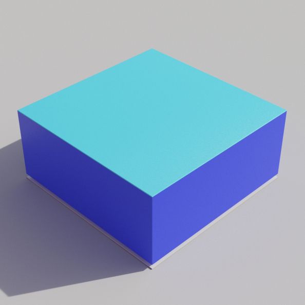Causeway Square Podium 75x75cm Plain| Multi-Sensory Environments | Creative Activity