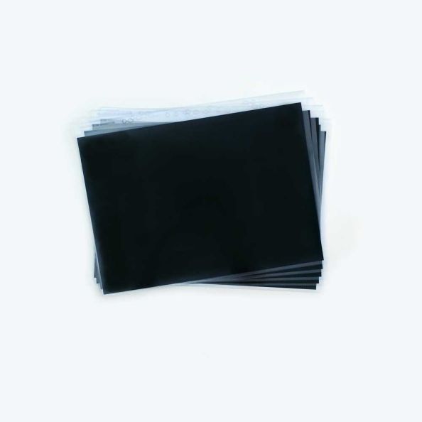 A3 PVC Clear Portfolio Sleeves with black paper insert | Creative Activity