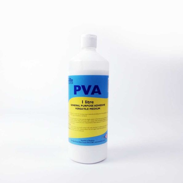 General Purpose PVA Glue Adhesive Medium - 1 litre bottle | Creative Activity