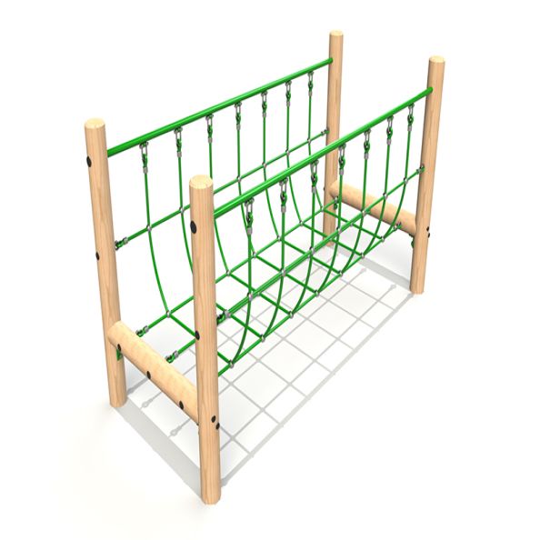 Drop Rope Bridge Trim Trail  | Creative Activity