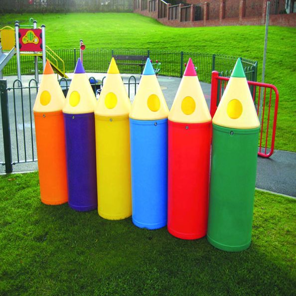 Pencil Litter Bins Midi - Set of 6