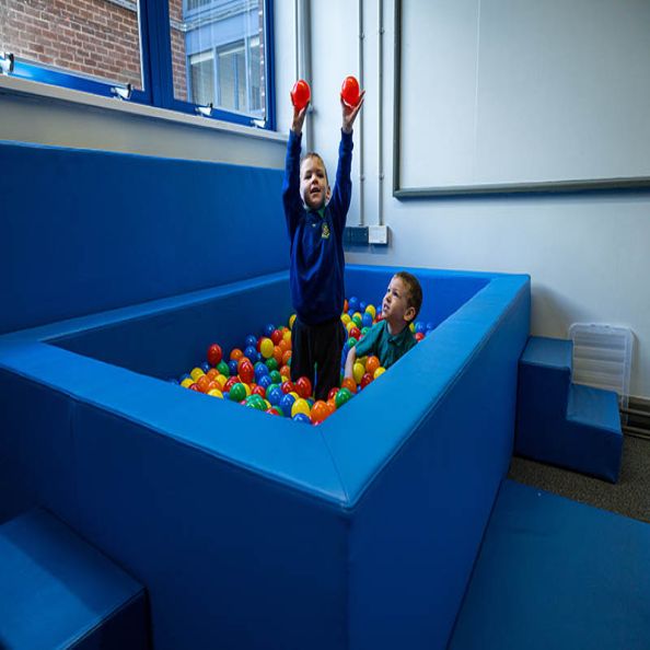 Four Sided Free Standing Ball Pool H50 x 145cm Square | Creative Activity