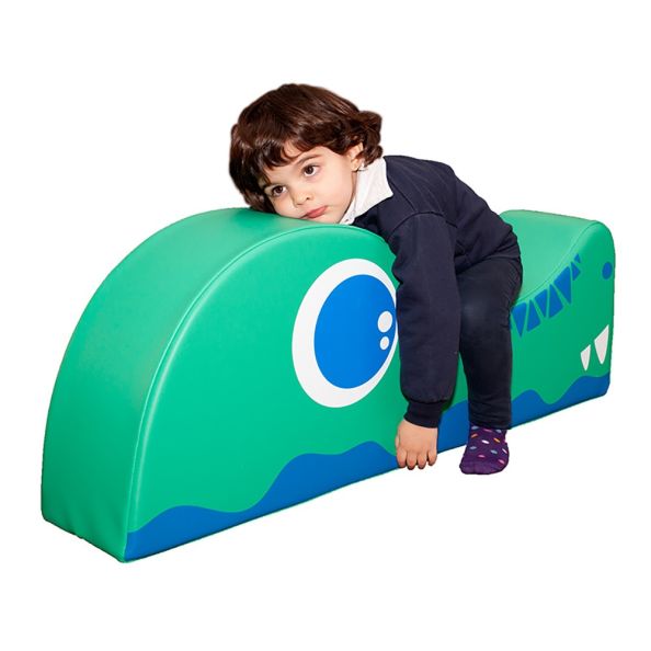 Sit-On Soft Play Animals Crocodile | Multi-Sensory Environments | Creative Activity