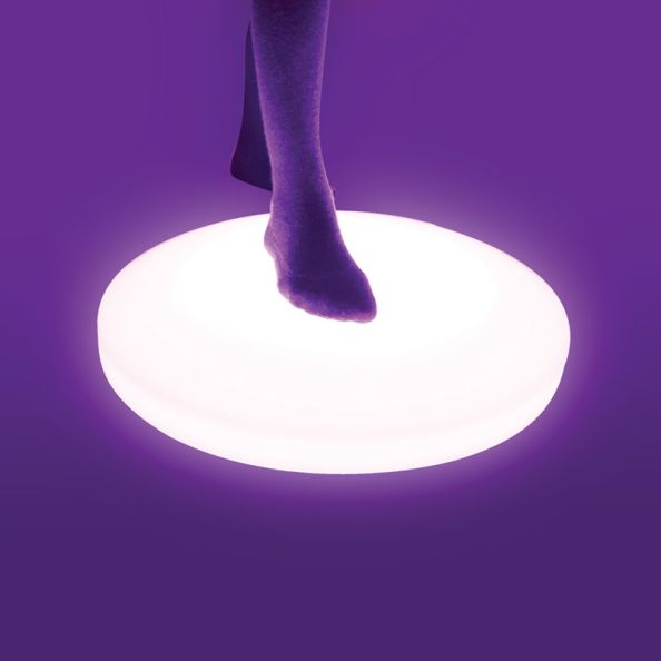 Round Interactive Light Up Floor Tile
