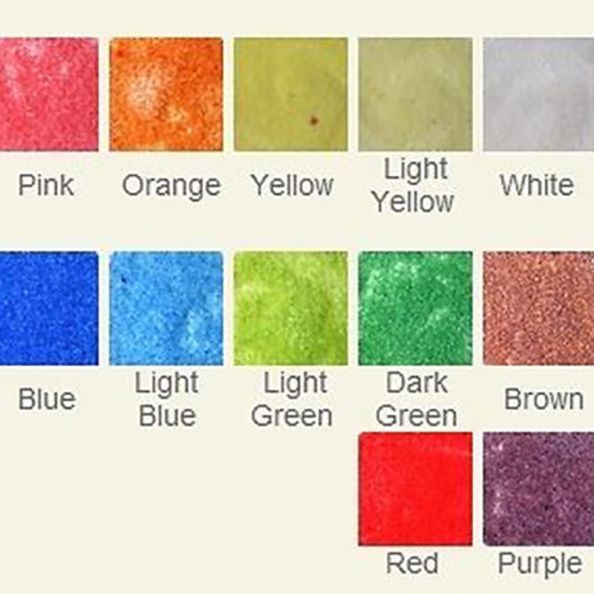 5 packs of Sand for the Sand table - a variety of colours provided