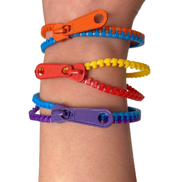 Zip Fidget Bracelet - 3pk  | Creative Activity