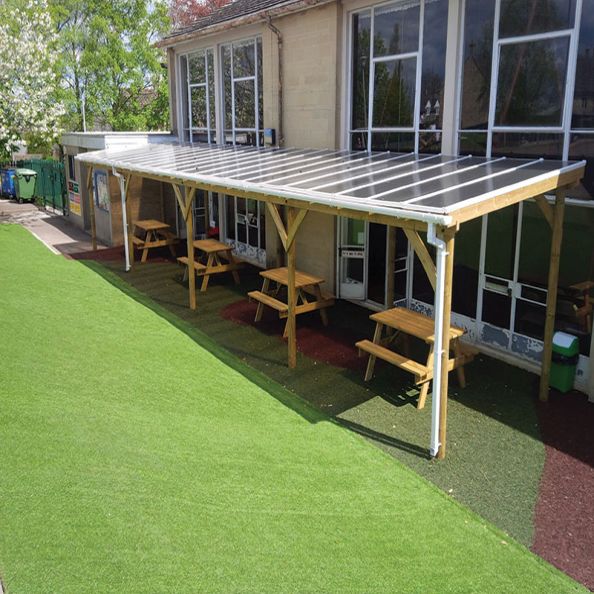 Polycarbonate Roof Pergola - 4000mm x 2000mm | Creative Activity