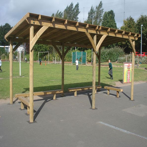 Wooden Roof Pergola - 3000mm x 2000mm | Creative Activity