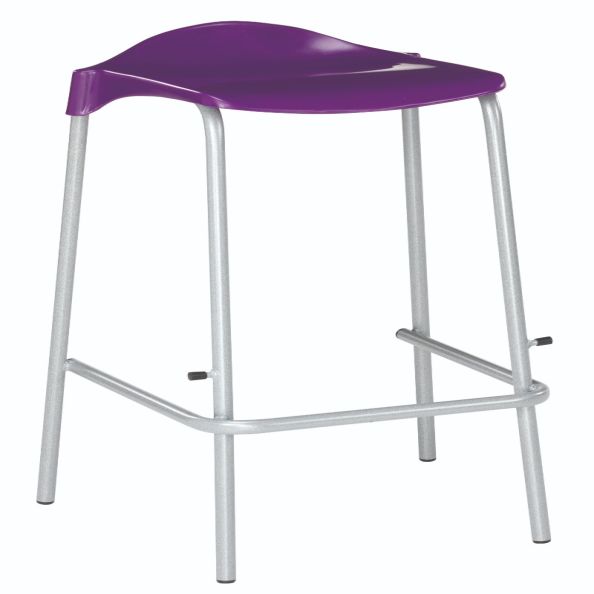 Student Lipped Stool H445mm 