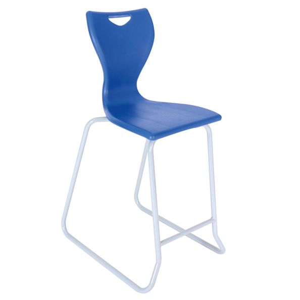 Flow High Chair Skid Frame H610mm | Creative Activity