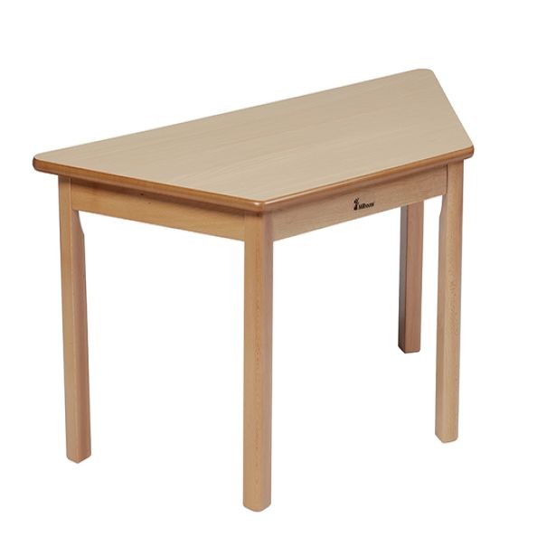 Trapezoid Table (W1120 x D560 x H400mm) | Creative Activity