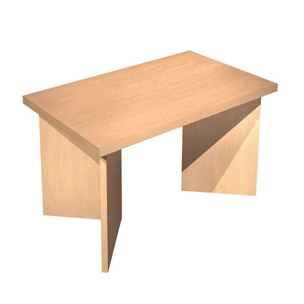 Alpine Coffee Table - Rectangular W100 x D600mm | Creative Activity