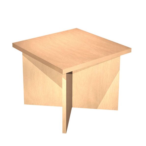 Alpine Coffee Table - Square H600 x D600mm | Creative Activity