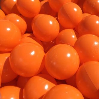 Orange plastic balls hot sale