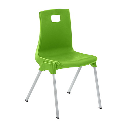 Metalliform ST Chair Seat height 380mm Lime Green
