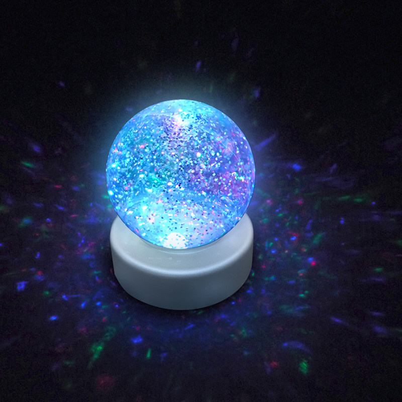 Light Up Water Filled Glitter Ball